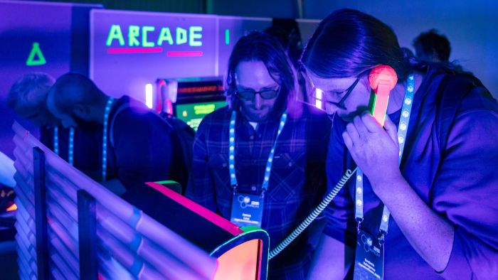 Bei der Switch Security Arcade wurden Angriffsszenarien spielerisch vermittelt. (Source: zVg)