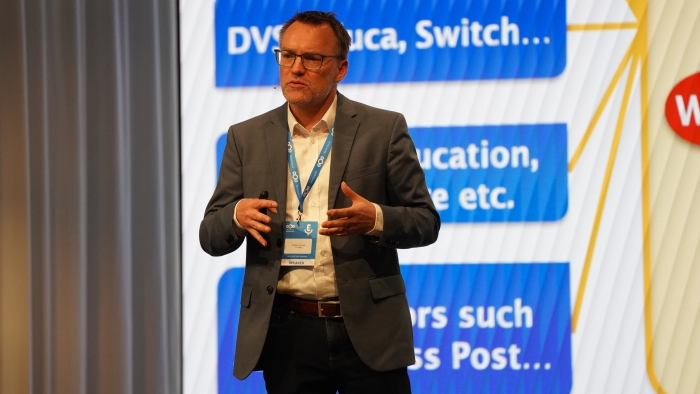 Matthias Stürmer, Mitgründer des Netzwerks für Schweizerische digitale Souveränität. 