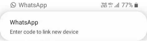 Das Bild zeigt das Pop-Up für den Pairing-Code.