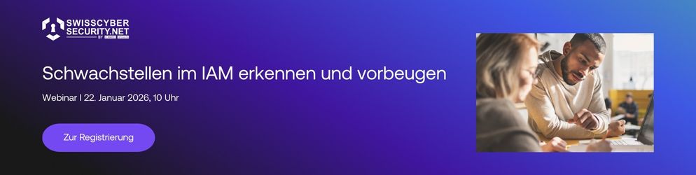 Webinareinladung: Schwachstellen im IAM erkennen und vorbeugen