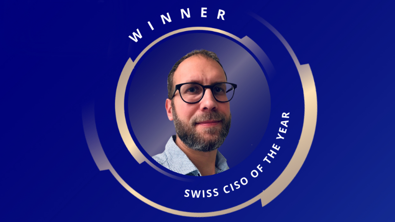 Der Swiss CISO of the Year 2025: Daniel Walther, CISO bei der Swatch Group. (Source: zVg)
