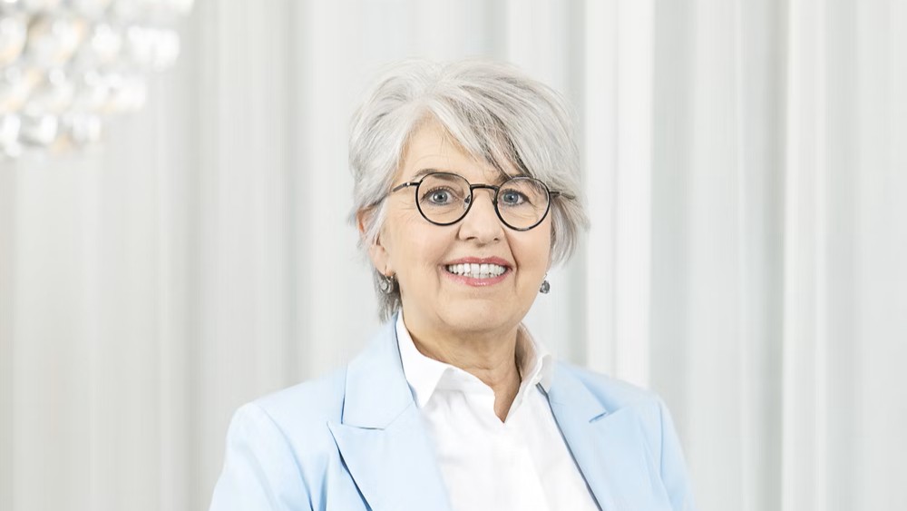 Ein Foto von Bundesrätin Elisabeth Baume-Schneider. 