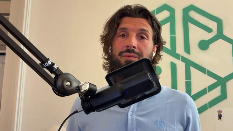 Cyrus Fazel, CEO von Swissborg. (Source: Screenshot)