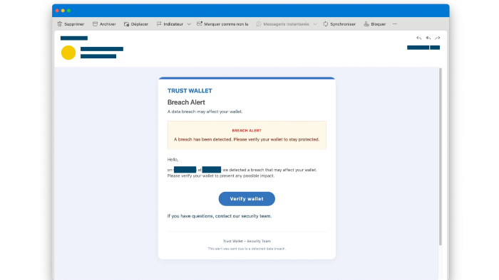 Phishing mail