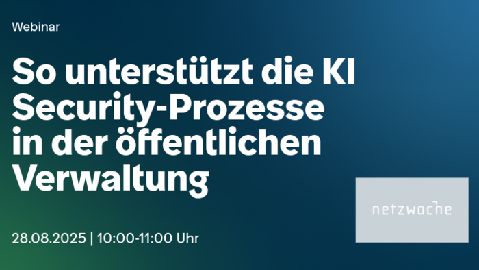 Einladung zum Webinar mit Netzwoche und ServiceNow. (Source: zVg)